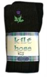 Kilt Hose - Black Thistle
